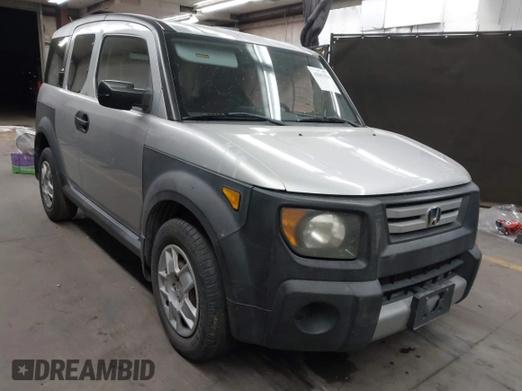2007 Honda Element LX with VIN 5J6YH18337L010458, listed as a IAAI auction lot 42067828 with 251,061 mi miles and . Bid and sale history available at DreamBid. Image 1.