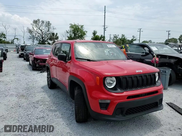 2021 Jeep Renegade Jeepster with VIN ZACNJDAB6MPM46550, listed as a Copart auction lot 58136275 with 36,327 mi miles and Salvage title. Bid and sale history available at DreamBid. Image 14.