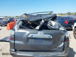 2019 Toyota 4Runner SR5 with VIN JTEBU5JR9K5709552, listed as a IAAI auction lot 40316407 with 1 mi miles. Bid and sale history available at carsss.com. Image 6.