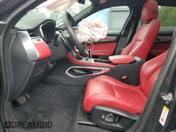 2023 Jaguar F-Pace R-Dynamic S with VIN SADCT2FU4PA714961, listed as a Copart auction lot 62012644 with 25,963 mi miles and Salvage Title. Bid and sale history available at DreamBid. Image 7.