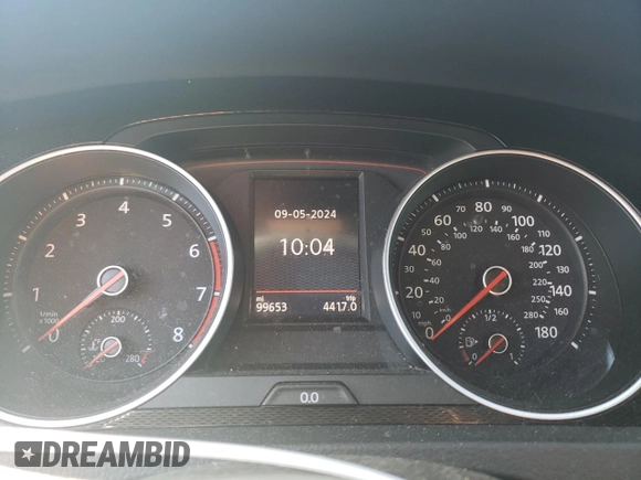 2017 Volkswagen Golf GTI Autobahn with VIN 3VW547AU9HM076925, listed as a Copart auction lot 69679594 with 99,653 mi miles and Salvage Title. Bid and sale history available at carsss.com. Image 9.