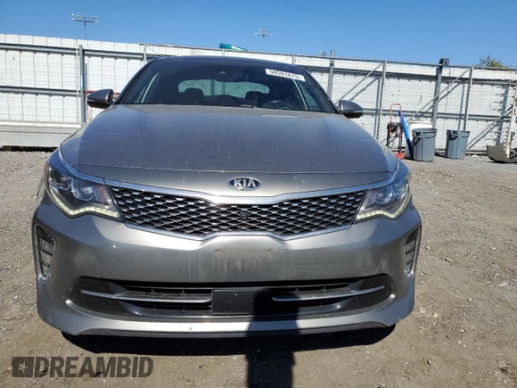 2018 Kia Optima SX with VIN 5XXGV4L21JG239044, listed as a Copart auction lot 50591675 with 183,071 mi miles and Salvage title. Bid and sale history available at DreamBid. Image 5.