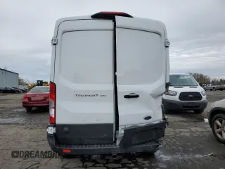 2024 Ford Transit Cargo with VIN 1FTBR1C87RKB09286, listed as a Copart auction lot 48544955 with 4,343 mi miles and Salvage Title. Bid and sale history available at DreamBid. Image 6.