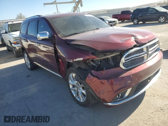 2019 Dodge Durango Citadel with VIN 1C4SDJET1KC683706, listed as a Copart auction lot 81783014 with 76,717 mi miles and Salvage Title. Bid and sale history available at DreamBid. Image 4.