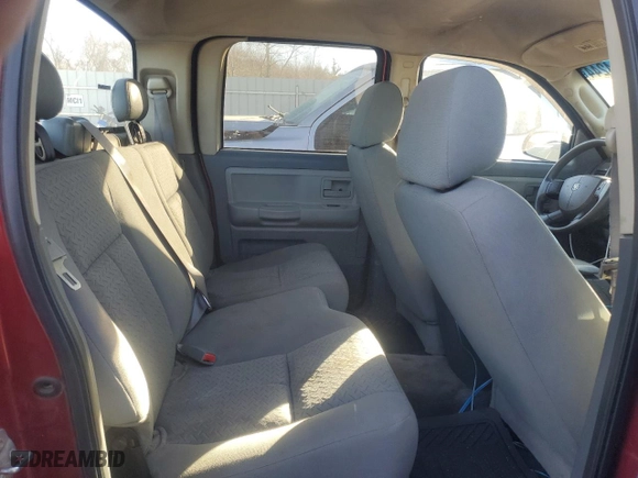 2007 Dodge Dakota ST with VIN 1D7HW28K47S235993, listed as a Copart auction lot 82984244 with 150,912 mi miles and Clean Title. Bid and sale history available at carsss.com. Image 10.