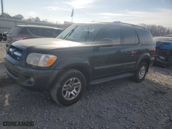 2006 Toyota Sequoia SR5 with VIN 5TDZT34A16S270461, listed as a Copart auction lot 47461905 with 165,387 mi miles and Salvage Title. Bid and sale history available at carsss.com. Image 1.