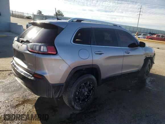 2019 Jeep Cherokee Latitude Plus with VIN 1C4PJLLB3KD187112, listed as a Copart auction lot 52975845 with 176,546 mi miles and Clean Title. Bid and sale history available at carsss.com. Image 3.