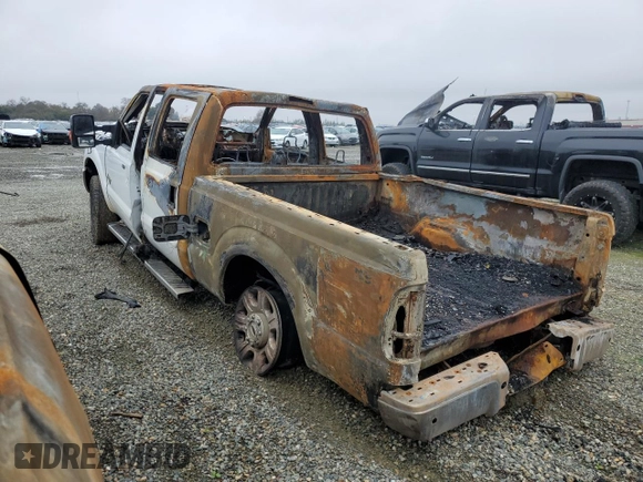 2014 Ford F-250 XL with VIN 1FT7W2BT4EEA42844, listed as a Copart auction lot 79709914 with Not provided miles and Non repairable. Bid and sale history available at DreamBid. Image 2.
