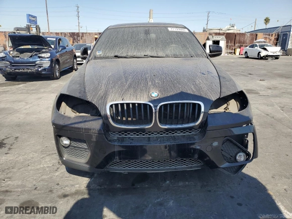 2014 BMW X6 xDrive35i with VIN 5UXFG2C53E0C43500, listed as a Copart auction lot 77193684 with 124,454 mi miles and Clean Title. Bid and sale history available at carsss.com. Image 5.
