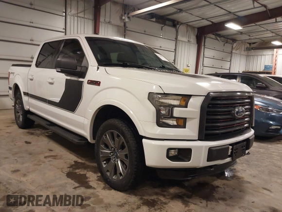 2016 Ford F-150 XLT with VIN 1FTEW1EF8GFD43685, listed as a IAAI auction lot 41984872 with 133,132 mi miles and . Bid and sale history available at carsss.com. Image 1.
