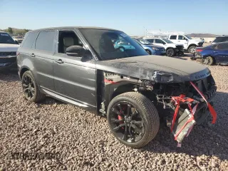 2022 Land Rover Range Rover Sport HST with VIN SALWS2RU6NA236717, listed as a Copart auction lot 41628015 with 25,251 mi miles and Salvage Title. Bid and sale history available at carsss.com. Image 4.