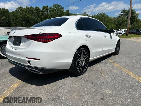 2023 Mercedes-Benz C 300 with VIN W1KAF4GB5PR090033, listed as a Copart auction lot 64206085 with 16,479 mi miles and Clean title. Bid and sale history available at DreamBid. Image 3.