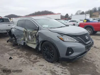 2023 Nissan Murano SV with VIN 5N1AZ2BS2PC106569, listed as a IAAI auction lot 41506051 with 11,926 mi miles. Bid and sale history available at carsss.com. Image 1.