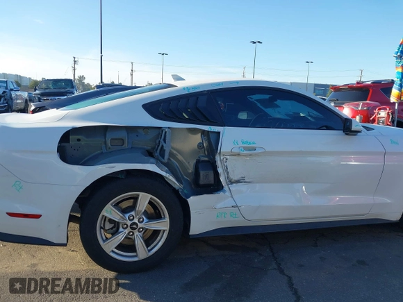 2021 Ford Mustang EcoBoost with VIN 1FA6P8TH5M5146799, listed as a IAAI auction lot 41575950 with 47,037 mi miles. Bid and sale history available at carsss.com. Image 6.