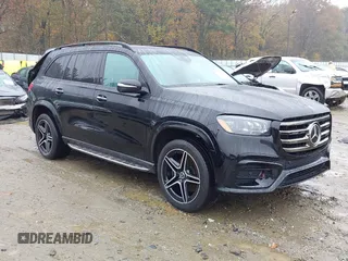 2024 Mercedes-Benz GLS 450 with VIN 4JGFF5KEXRB085487, listed as a IAAI auction lot 40887211 with 26,042 mi miles and . Bid and sale history available at DreamBid. Image 1.