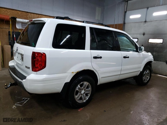 2005 Honda Pilot EX-L with NAVI with VIN 2HKYF18755H549731, listed as a Copart auction lot 48606165 with 200,642 mi miles and Clean Title. Bid and sale history available at carsss.com. Image 3.
