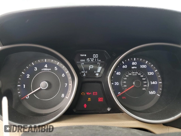 2013 Hyundai Elantra GLS с VIN 5NPDH4AE6DH253828, выставлен на аукционе Copart как лот 58853725 с пробегом 157 211 миль миль и Списание • Salvage title. История ставок и продаж доступна на DreamBid. Изображение 9.