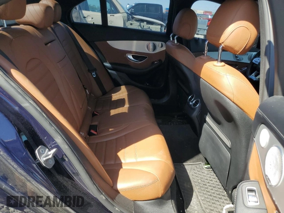 2020 Mercedes-Benz C 43 AMG with VIN 55SWF6EB4LU323896, listed as a Copart auction lot 54006795 with 77,747 mi miles and Salvage Title. Bid and sale history available at carsss.com. Image 10.