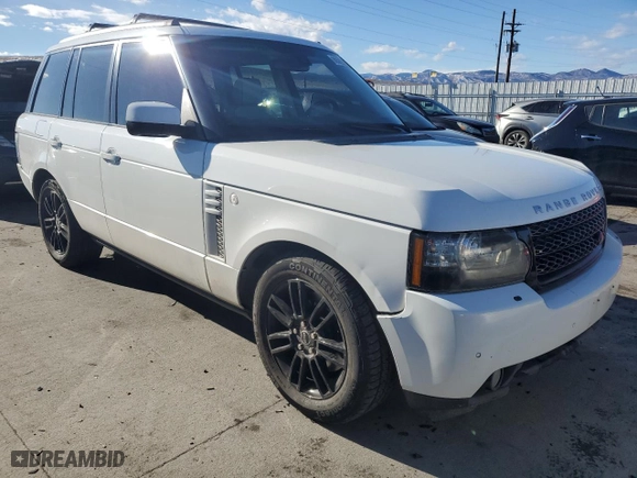 2012 Land Rover Range Rover HSE with VIN SALME1D45CA365478, listed as a Copart auction lot 88582985 with 177,195 mi miles and Clean Title. Bid and sale history available at carsss.com. Image 4.