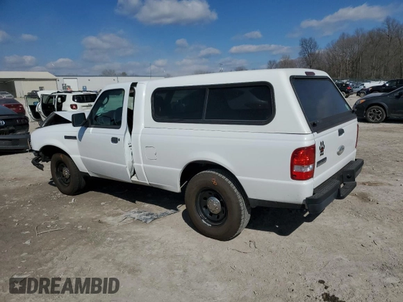 2006 Ford Ranger XL with VIN 1FTYR10D96PA53703, listed as a Copart auction lot 43876215 with 38,322 mi miles and Salvage Title. Bid and sale history available at DreamBid. Image 2.