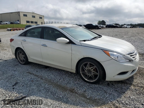 2013 Hyundai Sonata GLS with VIN 5NPEB4AC3DH704167, listed as a Copart auction lot 54575925 with 167,354 mi miles and Clean Title. Bid and sale history available at carsss.com. Image 4.