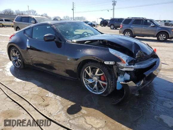 2017 Nissan 370Z with VIN JN1AZ4EH0HM952004, listed as a Copart auction lot 48632605 with 78,720 mi miles and Salvage Title. Bid and sale history available at DreamBid. Image 4.