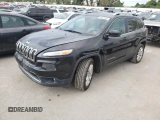2016 Jeep Cherokee Limited with VIN 1C4PJLDS0GW106917, listed as a Copart auction lot 66001654 with 119,071 mi miles and Salvage Title. Bid and sale history available at carsss.com. Image 1.