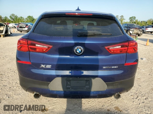 2018 BMW X2 sDrive28i with VIN WBXYJ3C35JEJ89968, listed as a Copart auction lot 52626525 with 68,945 mi miles and Salvage title. Bid and sale history available at DreamBid. Image 6.