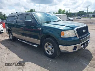 2007 Ford F-150 XLT with VIN 1FTPW12V57FB51869, listed as a IAAI auction lot 42523923 with 91,793 mi miles and . Bid and sale history available at DreamBid. Image 1.