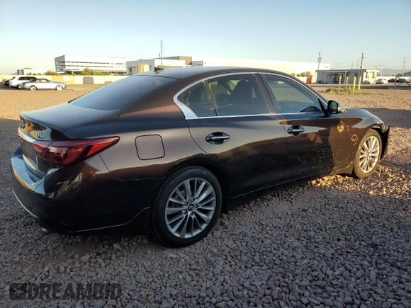 2018 Infiniti Q50 Sport z VIN JN1EV7AP9JM351062, wystawiony jako Copart lot #54391635 z przebiegiem 111 359 mil mil oraz Szkoda całkowita • Salvage title. Historia ofert i sprzedaży dostępna na DreamBid. Obrazek 3.