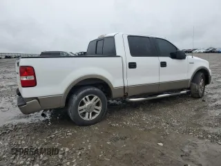 2005 Ford F-150 XLT with VIN 1FTPW12525FB16364, listed as a Copart auction lot 55019304 with 264,487 mi miles and Salvage Title. Bid and sale history available at carsss.com. Image 3.