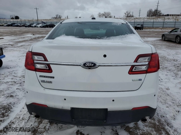 2019 Ford Police Interceptor Sedan with VIN 1FAHP2MKXKG107935, listed as a Copart auction lot 87743865 with 123,678 mi miles and Salvage Title. Bid and sale history available at carsss.com. Image 6.