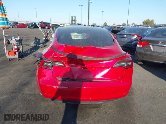 2018 Tesla Model 3 Long Range Battery with VIN 5YJ3E1EA3JF035785, listed as a IAAI auction lot 41986774 with 33,965 mi miles and . Bid and sale history available at DreamBid. Image 16.