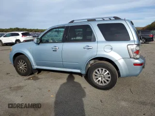 2009 Mercury Mariner Premier with VIN 4M2CU97719KJ17381, listed as a Copart auction lot 80750244 with 115,730 mi miles and Salvage Title. Bid and sale history available at carsss.com. Image 2.