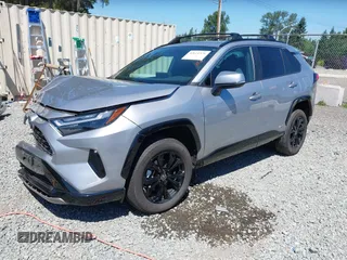 2022 Toyota RAV4 Hybrid SE with VIN 4T3T6RFV7NU100943, listed as a IAAI auction lot 42621376 with 22,543 mi miles and . Bid and sale history available at DreamBid. Image 21.