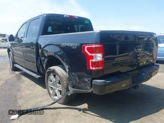 2018 Ford F-150 XL with VIN 1FTEW1EP2JFD51393, listed as a IAAI auction lot 42307408 with 141,478 mi miles and . Bid and sale history available at DreamBid. Image 3.