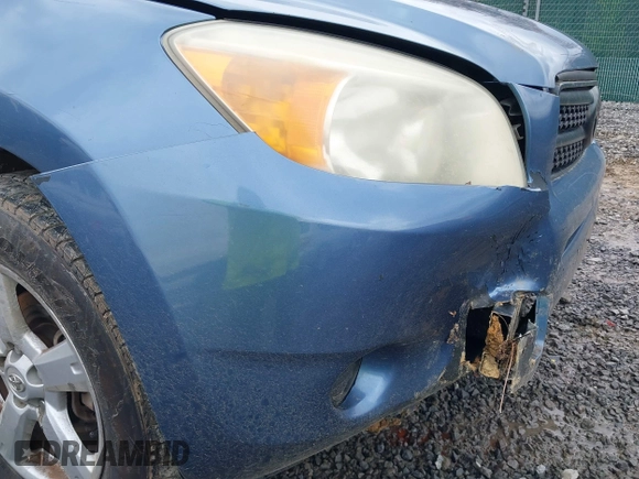 2006 Toyota RAV4 with VIN JTMBK33VX65003043, listed as a IAAI auction lot 42009844 with 294,380 mi miles. Bid and sale history available at carsss.com. Image 6.