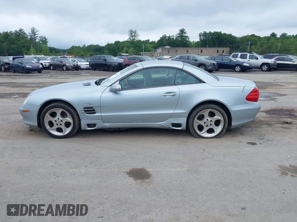 2004 Mercedes-Benz SL 500 with VIN WDBSK75F54F067493, listed as a IAAI auction lot 42548735 with 1,522 mi miles and . Bid and sale history available at DreamBid. Image 14.