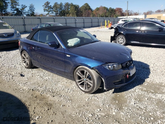 2011 BMW 1 Series 128i with VIN WBAUL7C59BVM79790, listed as a Copart auction lot 83485814 with 94,252 mi miles and Salvage Title. Bid and sale history available at carsss.com. Image 4.