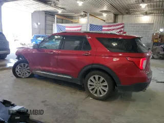 2020 Ford Explorer Limited with VIN 1FM5K8FW1LGB11531, listed as a Copart auction lot 68565304 with 61,483 mi miles and Salvage Title. Bid and sale history available at carsss.com. Image 2.