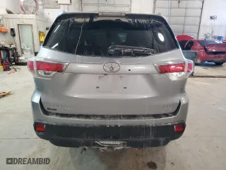 2014 Toyota Highlander XLE with VIN 5TDKKRFH4ES007946, listed as a Copart auction lot 41510955 with 166,432 mi miles and Salvage Title. Bid and sale history available at carsss.com. Image 6.