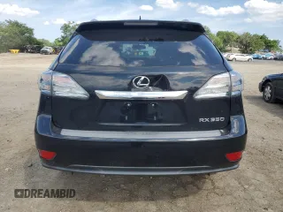 2011 Lexus RX 350 with VIN 2T2BK1BAXBC120701, listed as a Copart auction lot 61620355 with 102,365 mi miles and Clean title. Bid and sale history available at DreamBid. Image 6.