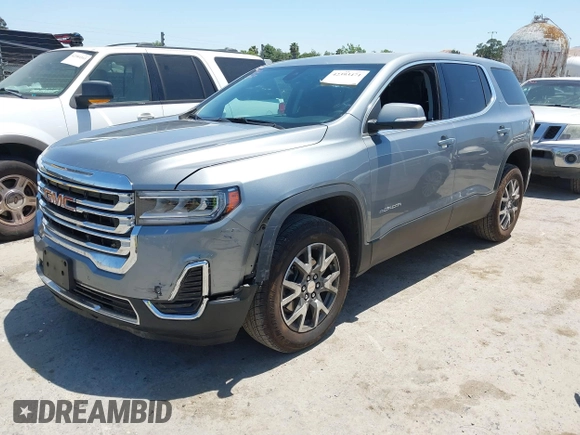 2023 GMC Acadia SLE with VIN 1GKKNKL42PZ208315, listed as a IAAI auction lot 42393471 with 47,327 mi miles and . Bid and sale history available at DreamBid. Image 17.