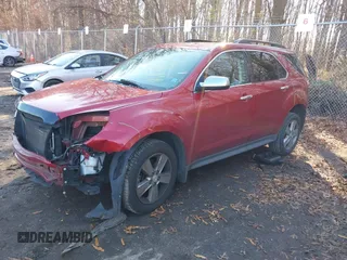 2015 Chevrolet Equinox LT with VIN 2GNFLFE33F6430989, listed as a IAAI auction lot 41198132 with 67,106 mi miles and . Bid and sale history available at DreamBid. Image 2.