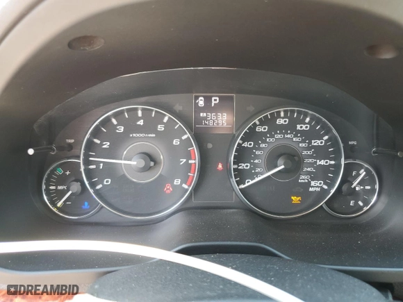 2011 Subaru Outback 3.6R Limited Pwr Moon with VIN 4S4BREKC7B2394800, listed as a Copart auction lot 63297374 with 148,295 mi miles and Salvage Title. Bid and sale history available at carsss.com. Image 9.