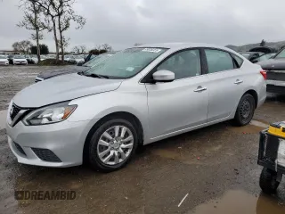 2016 Nissan Sentra S with VIN 3N1AB7AP4GL663672, listed as a Copart auction lot 49036305 with 129,534 mi miles and Salvage Title. Bid and sale history available at carsss.com. Image 1.