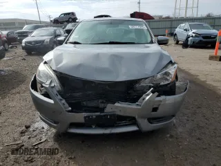 2013 Nissan Sentra S with VIN 3N1AB7AP1DL687066, listed as a Copart auction lot 50777695 with 84,332 mi miles and Salvage Title. Bid and sale history available at DreamBid. Image 5.