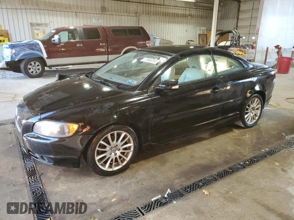 2006 Volvo C70 with VIN YV1MC68286J006286, listed as a Copart auction lot 77480254 with 66,154 mi miles and Salvage Title. Bid and sale history available at carsss.com. Image 1.