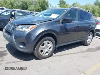 2015 Toyota RAV4 LE with VIN JTMBFREV5FD166614, listed as a IAAI auction lot 42426187 with 110,450 mi miles and . Bid and sale history available at DreamBid. Image 17.