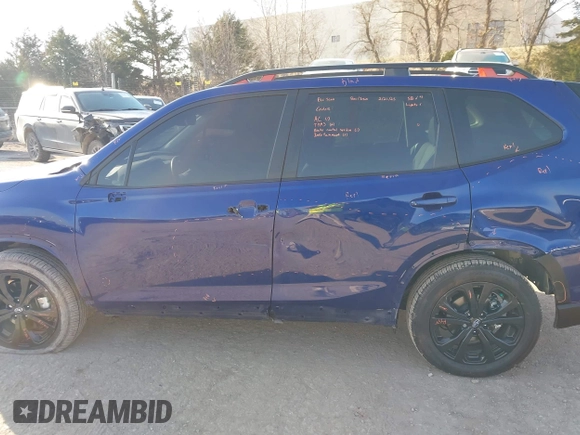 2024 Subaru Forester Sport with VIN JF2SKAGC8RH403121, listed as a IAAI auction lot 41666365 with 15,145 mi miles. Bid and sale history available at carsss.com. Image 15.